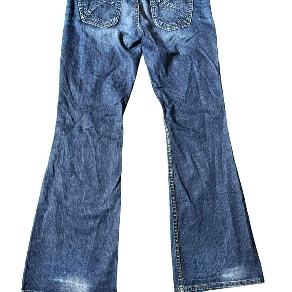 VINTAGE SILVER JEANS “EDEN” 30x33 // Y2K FLARE - Picture 5 of 9